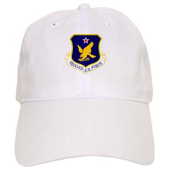 2AF - A01 - 01 - Second Air Force - Cap
