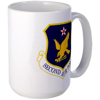 2AF - M01 - 03 - Second Air Force - Large Mug