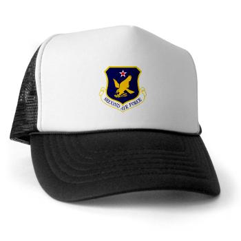 2AF - A01 - 02 - Second Air Force - Trucker Hat - Click Image to Close