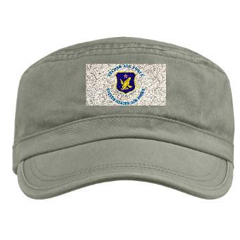 2AF - A01 - 01 - Second Air Force with Text - Military Cap