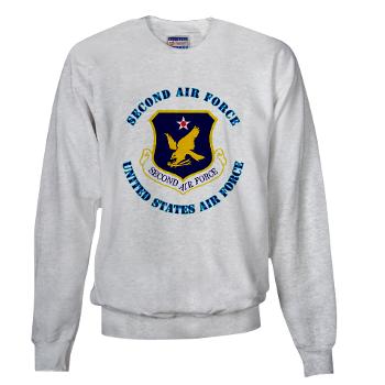 2AF - A01 - 03 - Second Air Force with Text - Sweatshirt