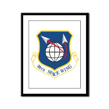 30SW - M01 - 02 - 30th Space Wing - Framed Panel Print - Click Image to Close