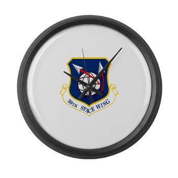 30SW - M01 - 03 - 30th Space Wing - Large Wall Clock