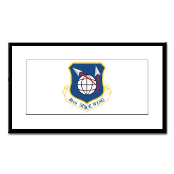 30SW - M01 - 02 - 30th Space Wing - Small Framed Print