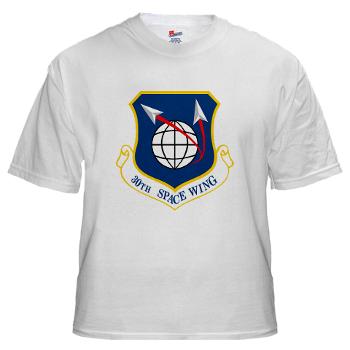 30SW - A01 - 04 - 30th Space Wing - White t-Shirt