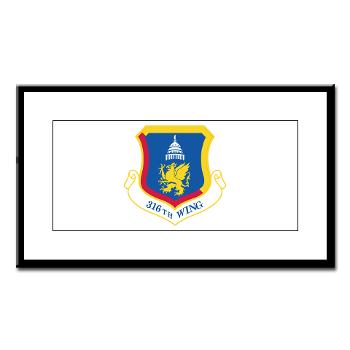 316W - M01 - 02 - 316th Wing - Small Framed Print - Click Image to Close