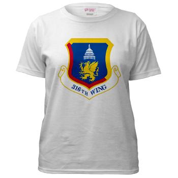 316W - A01 - 04 - 316th Wing - Women's T-Shirt