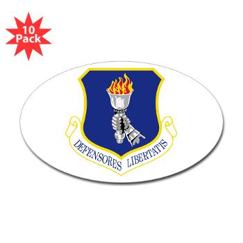 319ARW - M01 - 01 - 319th Air Refueling Wing - Sticker (Oval 10 pk)