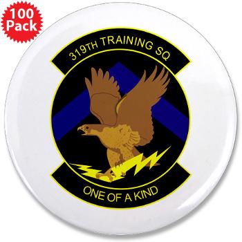319TS - M01 - 01 - 319th Training Squadron - 3.5" Button (100 pack)