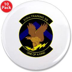 319TS - M01 - 01 - 319th Training Squadron - 3.5" Button (10 pack)