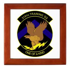 319TS - M01 - 03 - 319th Training Squadron - Keepsake Box - Click Image to Close