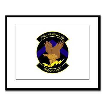 319TS - M01 - 02 - 319th Training Squadron - Large Framed Print
