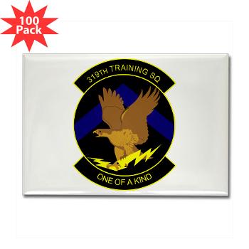 319TS - M01 - 01 - 319th Training Squadron - Rectangle Magnet (100 pack)