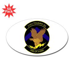 319TS - M01 - 01 - 319th Training Squadron - Sticker (Oval 50 pk)