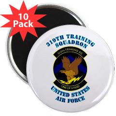 319TS - M01 - 01 - 319th Training Squadron with Text - 2.25" Magnet (10 pack)