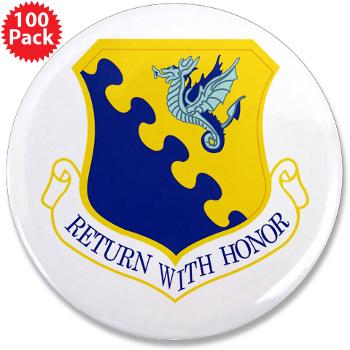 31FW - M01 - 01 - 31st Fighter Wing - 3.5" Button (100 pack) - Click Image to Close