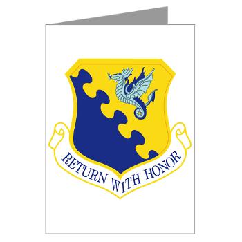 31FW - M01 - 02 - 31st Fighter Wing - Greeting Cards (Pk of 10) - Click Image to Close