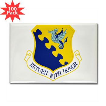 31FW - M01 - 01 - 31st Fighter Wing - Rectangle Magnet (100 pack) - Click Image to Close