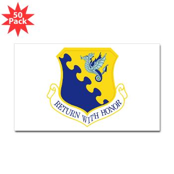 31FW - M01 - 01 - 31st Fighter Wing - Sticker (Rectangle 50 pk)