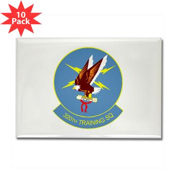 320TS - M01 - 01 - 320th Training Squadron - Rectangle Magnet (10 pack) - Click Image to Close