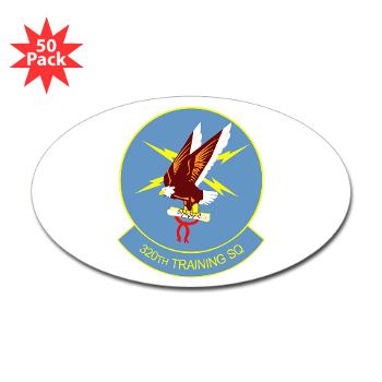 320TS - M01 - 01 - 320th Training Squadron - Sticker (Oval 50 pk)