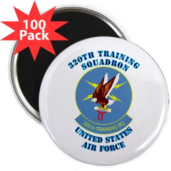 320TS - M01 - 01 - 320th Training Squadron with Text - 2.25" Magnet (100 pack)