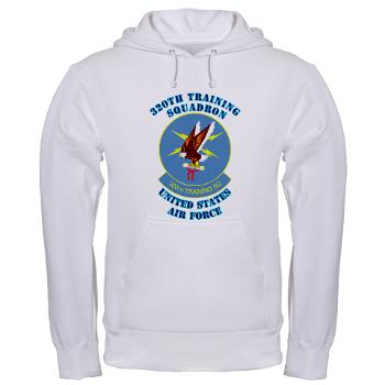 320TS - A01 - 03 - 320th Training Squadron with Text - Hooded Sweatshirt