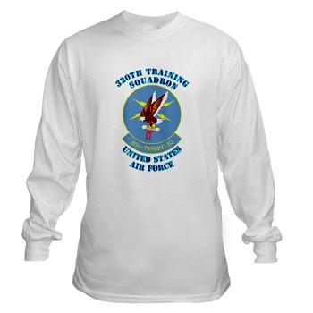 320TS - A01 - 03 - 320th Training Squadron with Text - Long Sleeve T-Shirt