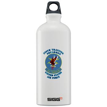 320TS - M01 - 03 - 320th Training Squadron with Text - Sigg Water Bottle 1.0L