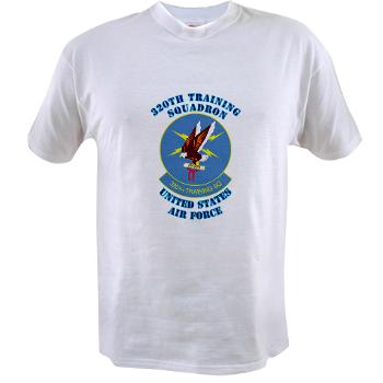 320TS - A01 - 04 - 320th Training Squadron with Text - Value T-shirt