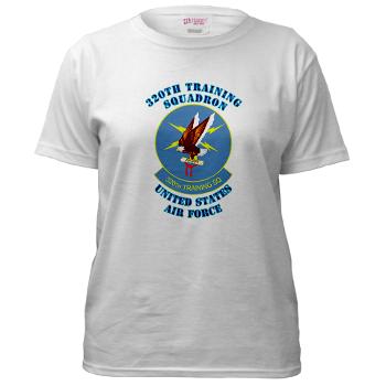 320TS - A01 - 04 - 320th Training Squadron with Text - Women's T-Shirt