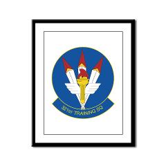 321TS - M01 - 02 - 321st Training Squadron - Framed Panel Print - Click Image to Close