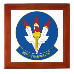 321TS - M01 - 03 - 321st Training Squadron - Keepsake Box