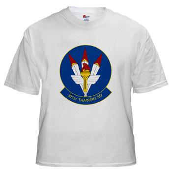 321TS - A01 - 04 - 321st Training Squadron - White t-Shirt