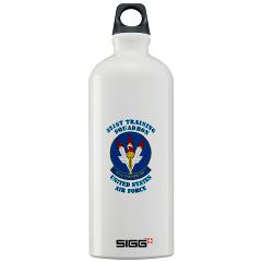 321TS - M01 - 03 - 321st Training Squadron with Text - Sigg Water Bottle 1.0L