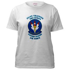 321TS - A01 - 04 - 321st Training Squadron with Text - Women's T-Shirt - Click Image to Close