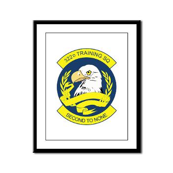 322TS - M01 - 02 - 322nd Training Squadron - Framed Panel Print - Click Image to Close