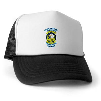 322TS - A01 - 02 - 322nd Training Squadron with Text - Trucker Hat - Click Image to Close