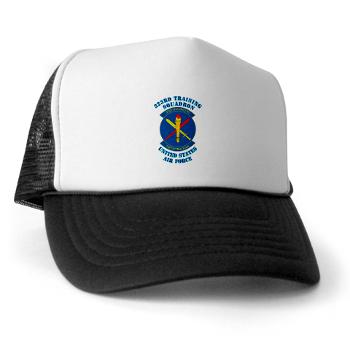 323TS - A01 - 02 - 323rd Training Squadron with Text - Trucker Hat - Click Image to Close