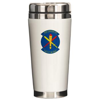 323TS - M01 - 03 - 323rd Training Squadron - Ceramic Travel Mug