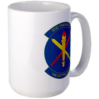 323TS - M01 - 03 - 323rd Training Squadron - Large Mug