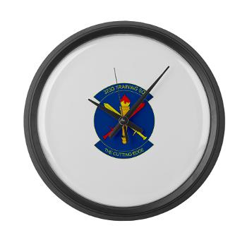 323TS - M01 - 03 - 323rd Training Squadron - Large Wall Clock - Click Image to Close