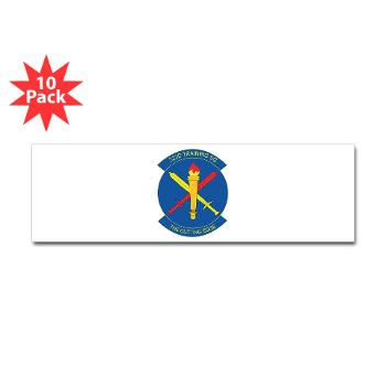 323TS - M01 - 01 - 323rd Training Squadron - Sticker (Bumper 10 pk)