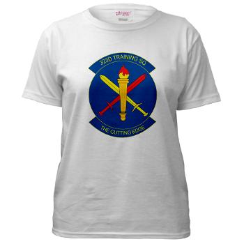 323TS - A01 - 04 - 323rd Training Squadron - Women's T-Shirt - Click Image to Close
