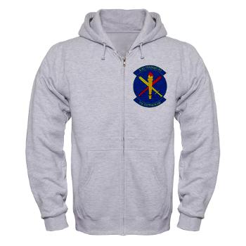 323TS - A01 - 03 - 323rd Training Squadron - Zip Hoodie - Click Image to Close