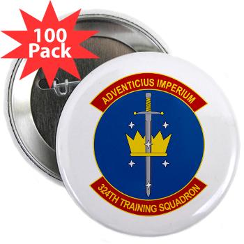 324TS - M01 - 01 - 324th Training Squadron - 2.25" Button (100 pack)