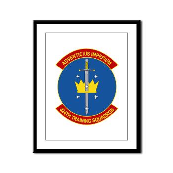 324TS - M01 - 02 - 324th Training Squadron - Framed Panel Print