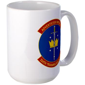 324TS - M01 - 03 - 324th Training Squadron - Large Mug