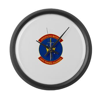 324TS - M01 - 03 - 324th Training Squadron - Large Wall Clock