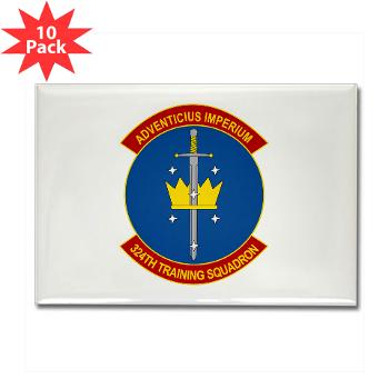 324TS - M01 - 01 - 324th Training Squadron - Rectangle Magnet (10 pack)